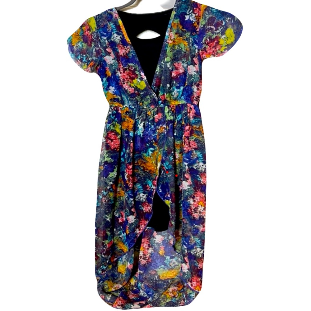 Disney ‘D-signed’ Flower Hi-Lo Dress